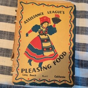 Vintage Assistance League Cookbook from the 1940's